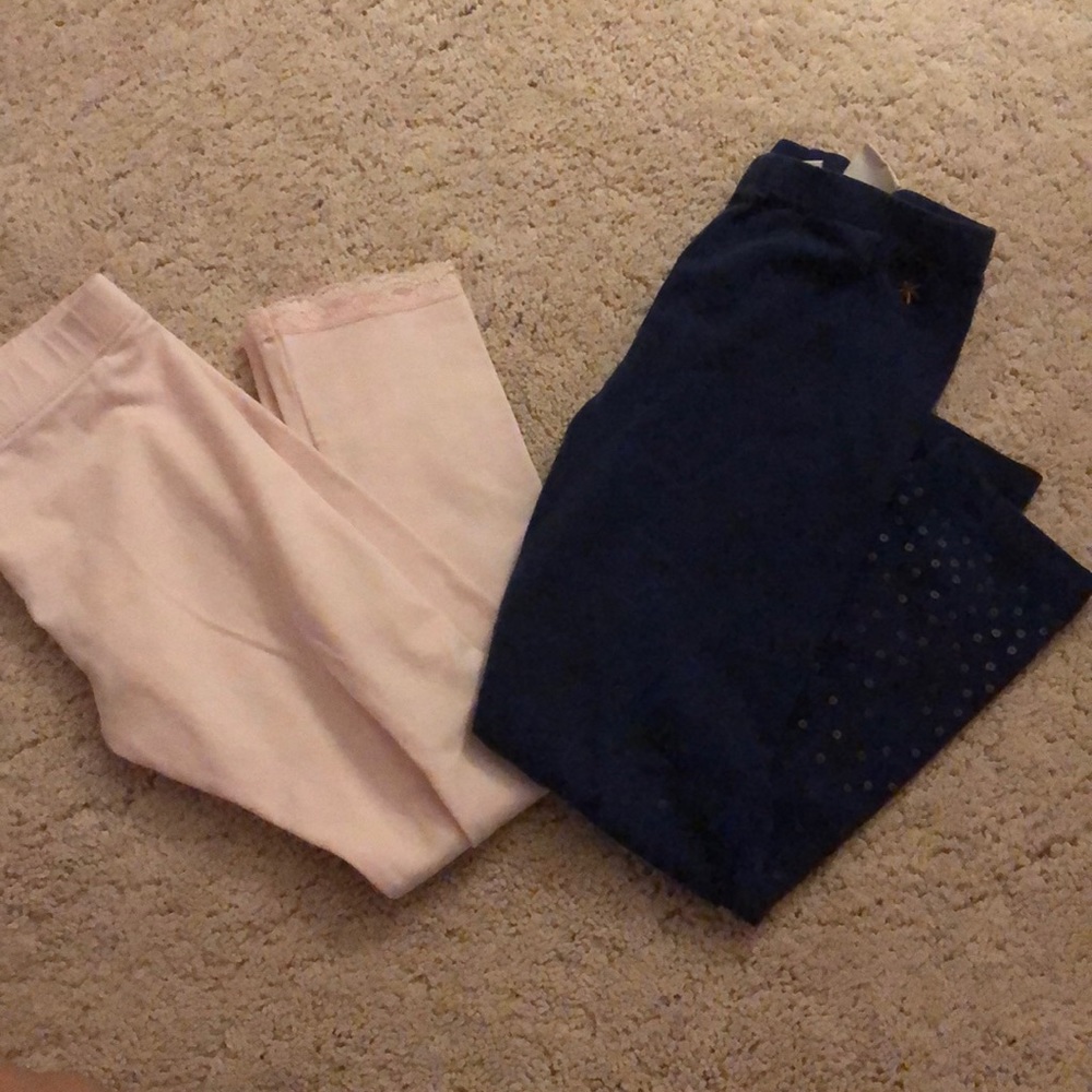 Two pair kids leggings. Sold together